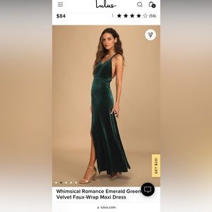 Lulu’s Velvet Maxi Dress